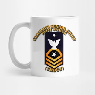 Navy - CMDCS - Blue - Gold with Txt Mug